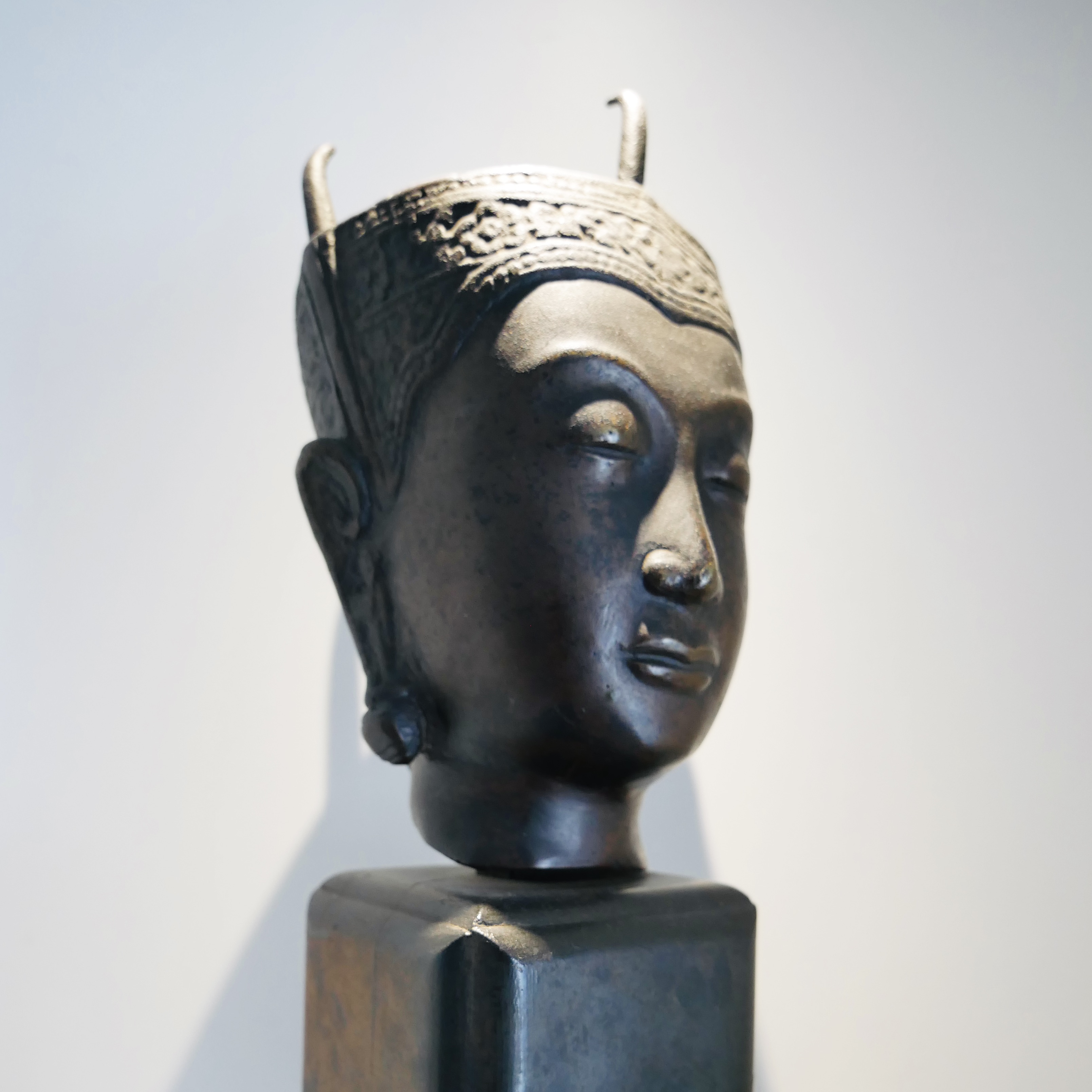 Tête de Bouddha du Siam, Ecole de Bien Hôa, Vietnam - 2
