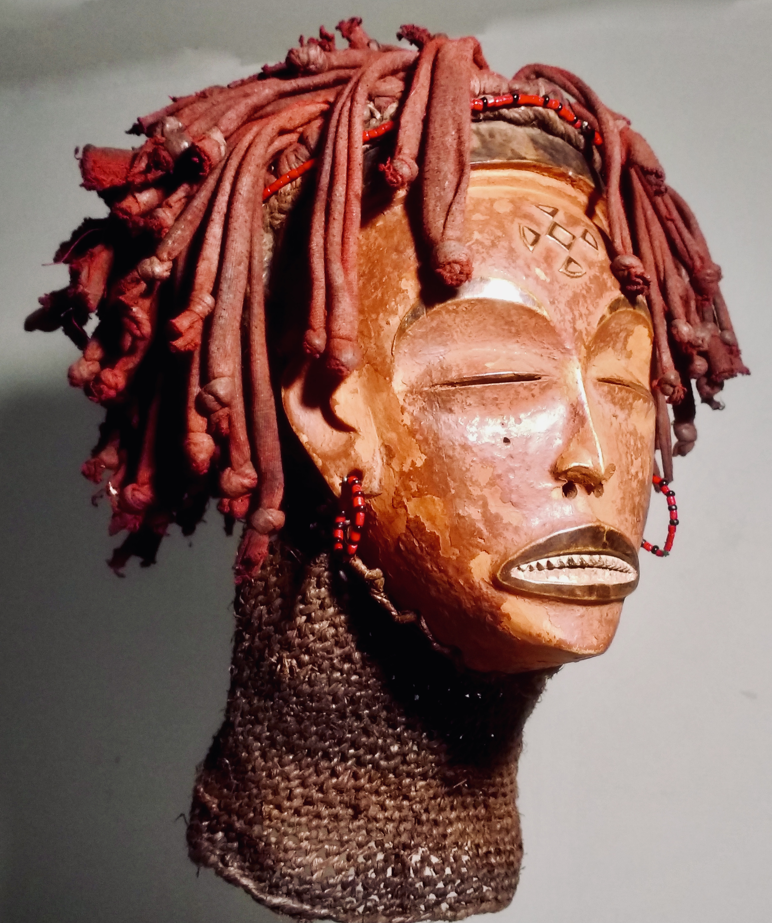 Masque Tshokwe Mwana Pwo, RDC / Angola, - 8