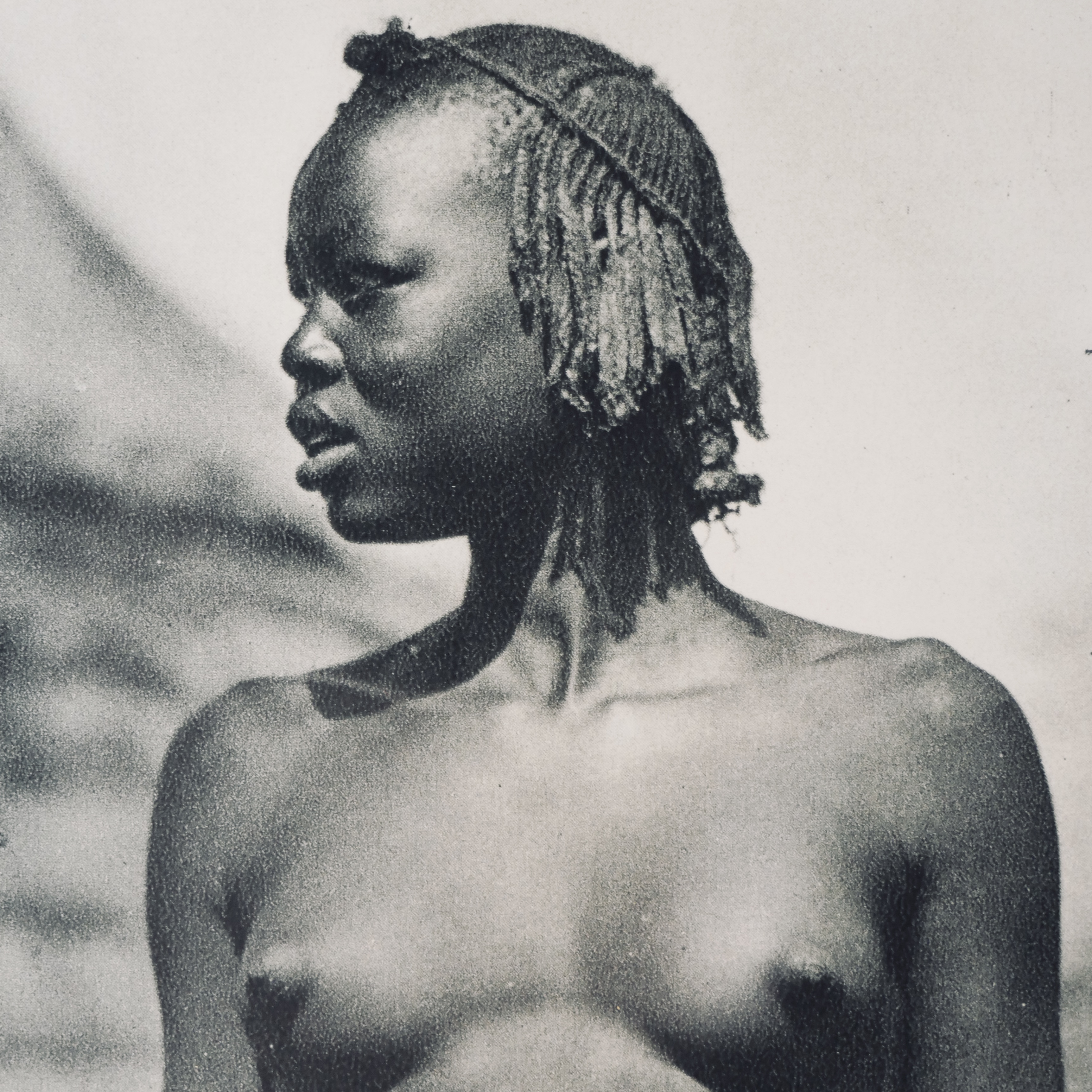 Photogravure, Femme du Soudan, Autriche