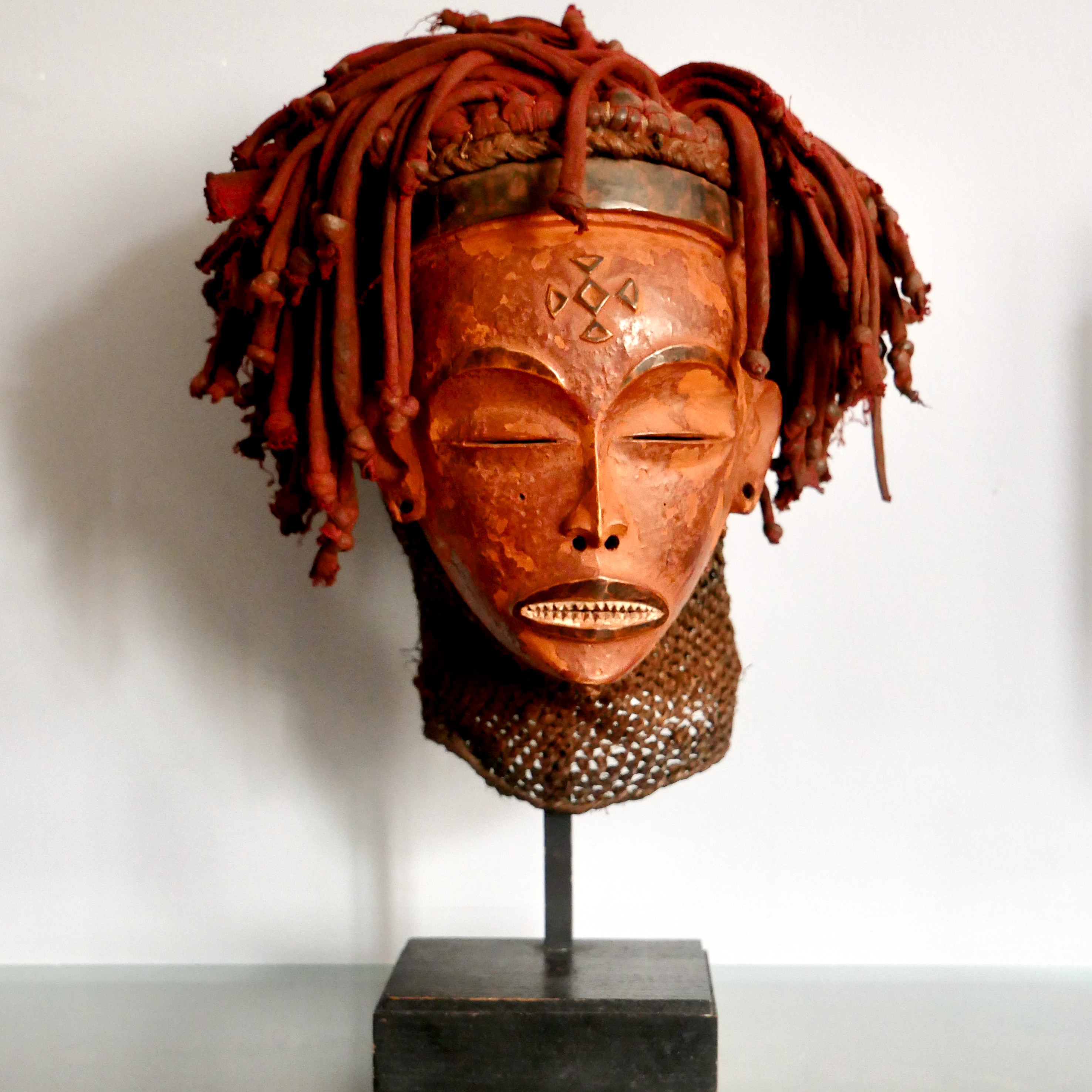 Masque Tshokwe Mwana Pwo, RDC / Angola, - 2