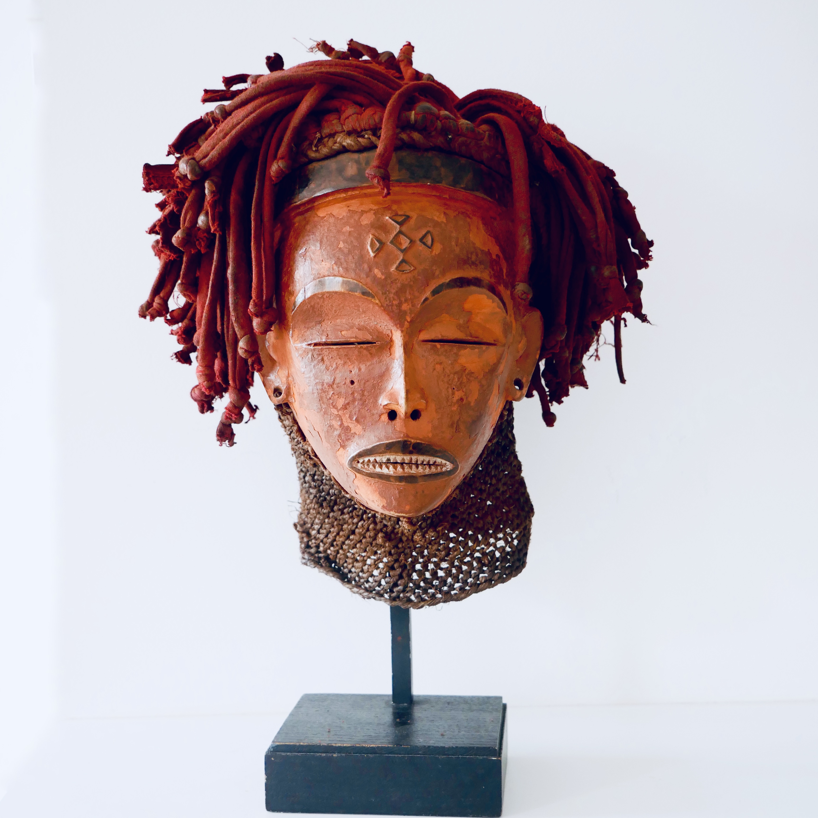 Masque Tshokwe Mwana Pwo, RDC / Angola, - 3