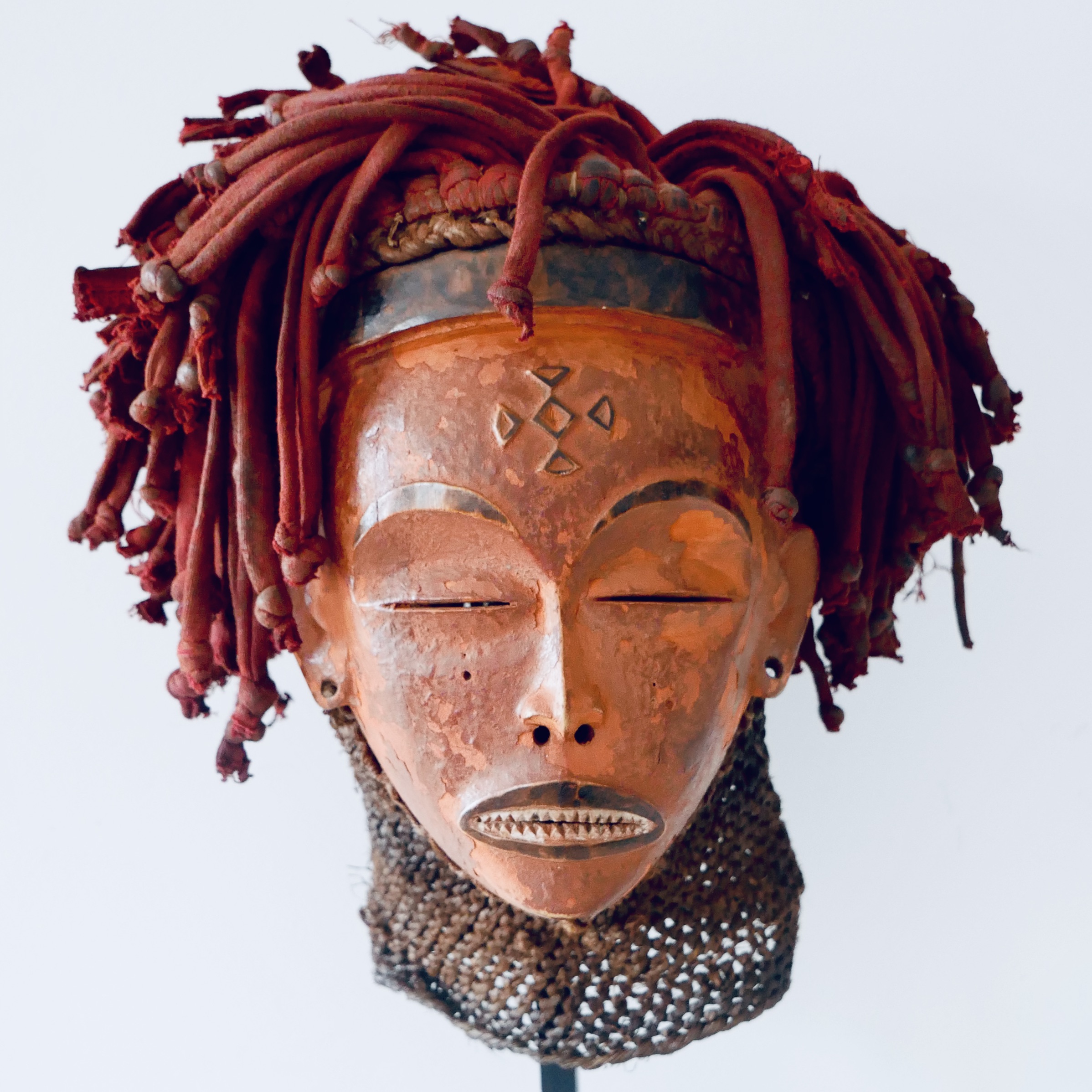 Masque Tshokwe Mwana Pwo, RDC / Angola, - 4