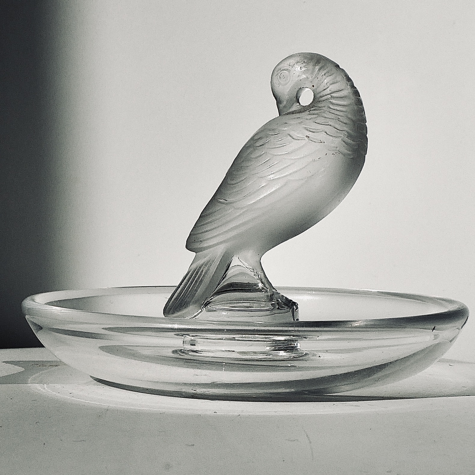 Coupelle à la Colombe, Baguier, Cristal, Lalique, France
