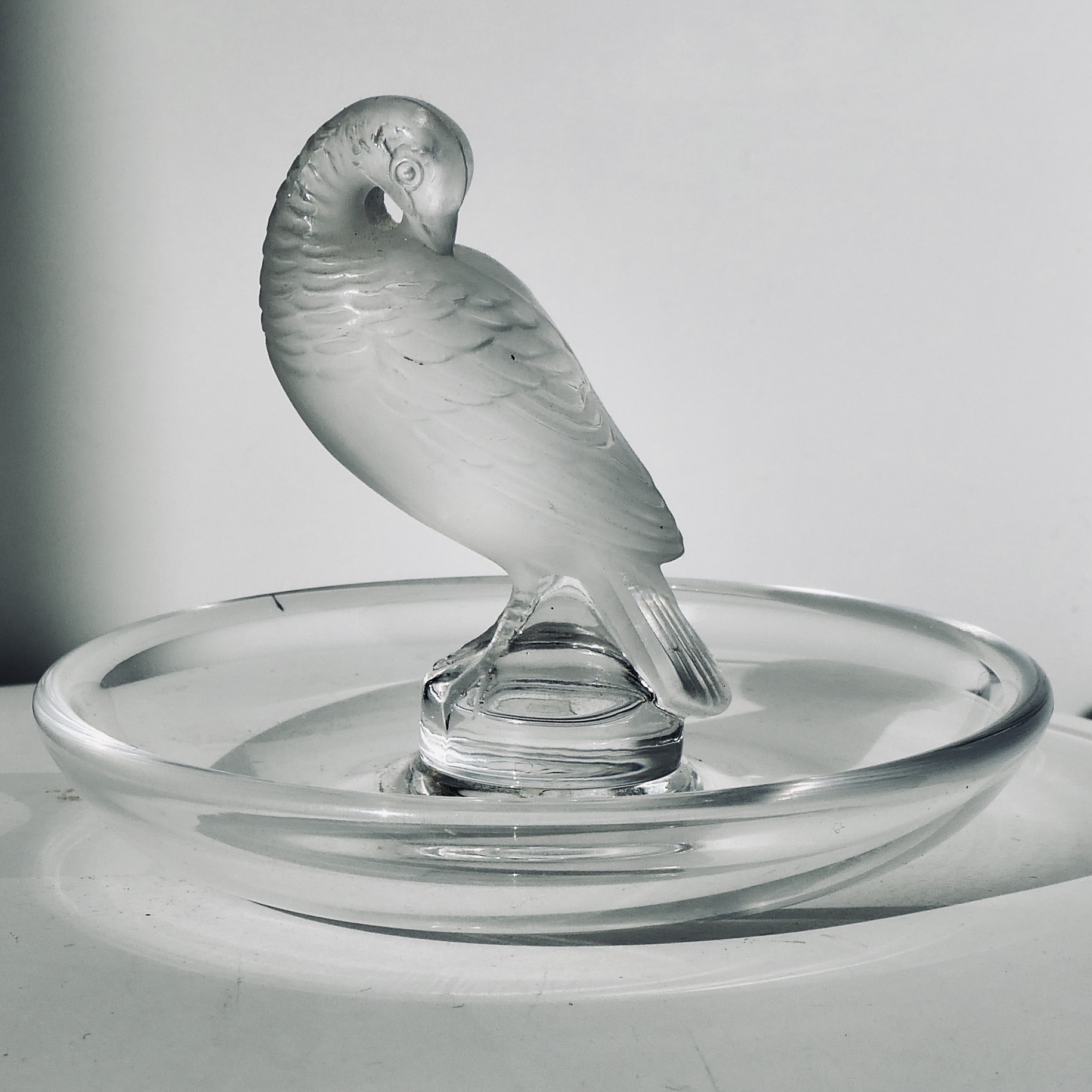 Coupelle à la Colombe, Baguier, Cristal, Lalique, France - 3