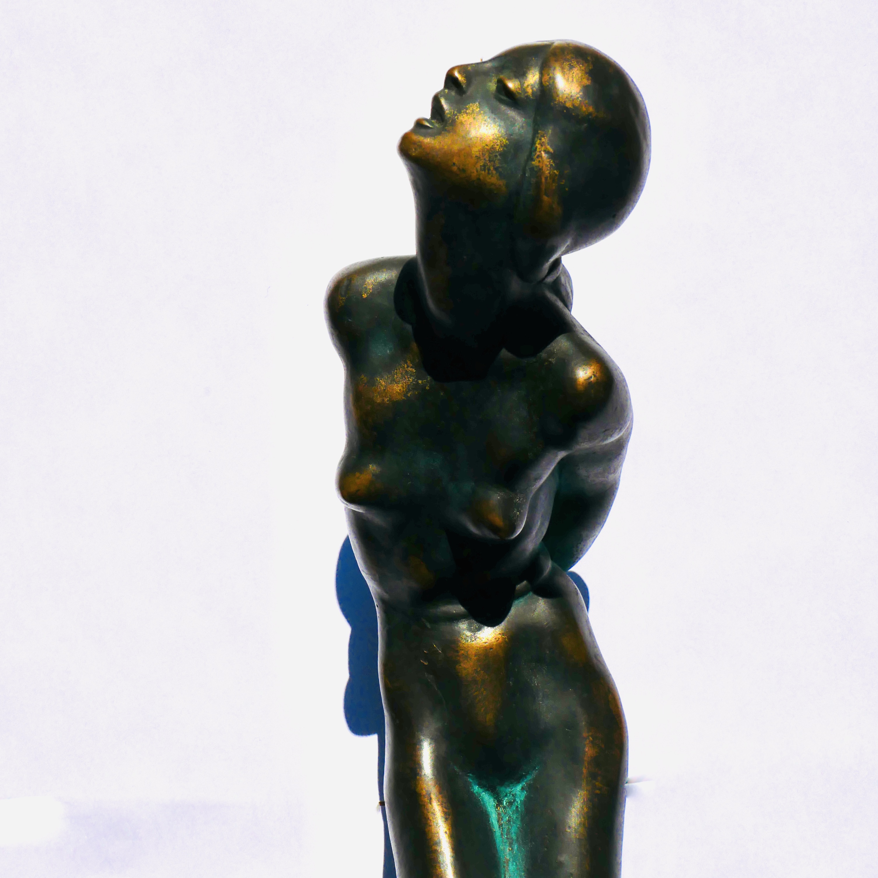 Art Deco Bronze Statue, “Captive” by Jenő Kerényi, Hungary, 1929 - 7