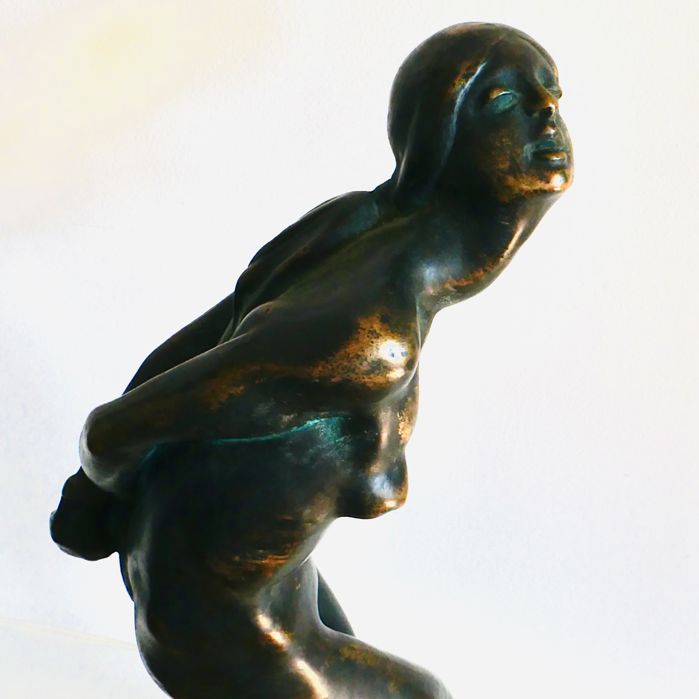 Art Deco Bronze Statue, “Captive” by Jenő Kerényi, Hungary, 1929 - 8